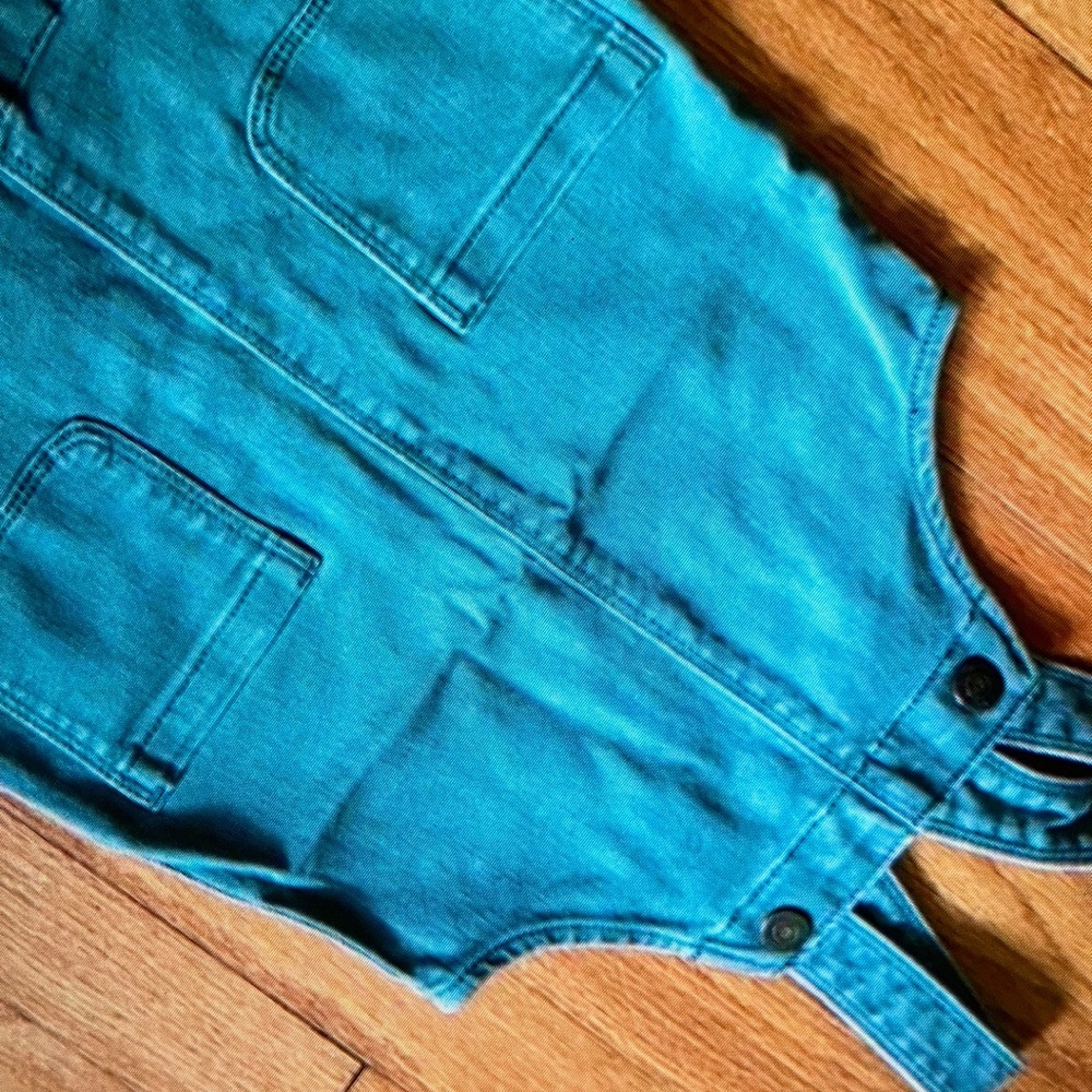 Stylish comfortable denim blouse